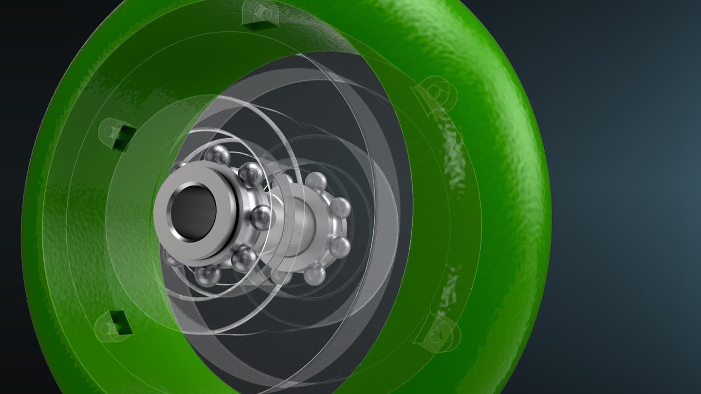 MAINTENANCE FREE CASTERS